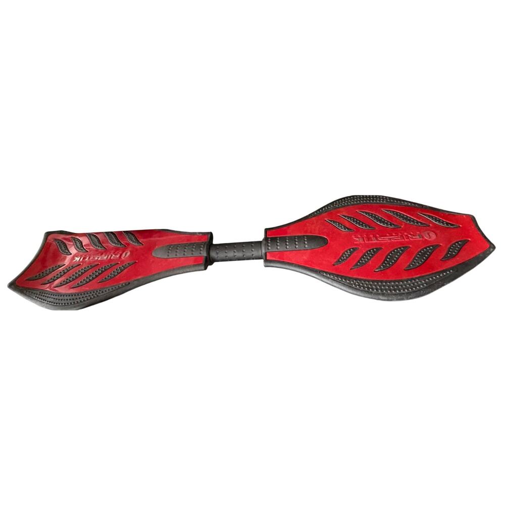 Razor RipStik Casterboard Waveboard Skateboard Carver Red Black GUC